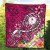 Kosrae Premium Quilt - Turtle Plumeria (Pink) 9