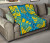 Tuvalu Premium Quilt - Tuvalu Coat Of Arms Polynesian Yellow Tattoo 9