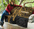 Tahiti Personalised Premium Quilt - Tahiti Seal In Heartbeat Patterns Style (Gold) 8
