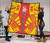 New Caledonia Premium Quilt - New Caledonia Coat Of Arms Polynesian Yellow Tattoo 2
