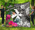 Wallis and Futuna Premium Quilt - Turtle Plumeria Banana Leaf 1