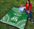 Norfolk Island Premium Quilt - Norfolk Island Coat Of Arms Polynesian Chief Green Version 4