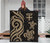 Fiji Polynesian Premium Quilt - Gold Tentacle Turtle 3