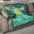 Tokelau Premium Quilt - Vintage Floral Pattern Green Color 9