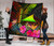 Tokelau Polynesian Personalised Premium quilt - Hibiscus and Banana Leaves 3