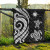 Marshall Islands Premium Quilt - White Tentacle Turtle 8