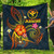 Polynesian Hawaii Premium Quilt - Legend of Kanaka Maoli (Blue) 1