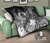Vanuatu Custom Personalised Premium Quilt - Humpback Whale with Tropical Flowers (White) 10
