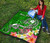 Pohnpei Custom Personalised Premium Quilt - Turtle Plumeria (Green) 6