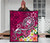Guam Premium Quilt - Turtle Plumeria (Pink) 3