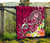 Guam Premium Quilt - Turtle Plumeria (Pink) 8