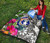 Northern Mariana Islands Premium Quilt White - Turtle Plumeria Banana Leaf 6