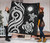 Northern Mariana Islands Premium Quilt -  White Tentacle Turtle 2