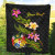 Tonga Polynesian Custom Personalised Quilt - Plumeria Tribal 4