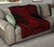 French Polynesia Premium Quilt - French Polynesia Polynesian Chief Dark Red Version 8