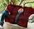 Tahiti Premium Quilt - Tahiti Flag Polynesian Red Tattoo 7