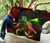 Tokelau Polynesian Premium Quilt - Turtle With Blooming Hibiscus Reggae 8