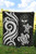 Marshall Islands Premium Quilt - White Tentacle Turtle Crest 4