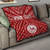 Tahiti Personalised Premium Quilt - Tahiti Seal In Polynesian Tattoo Style (Red) 1