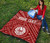 Tahiti Personalised Premium Quilt - Tahiti Seal In Polynesian Tattoo Style (Red) 5