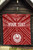 Tahiti Personalised Premium Quilt - Tahiti Seal In Polynesian Tattoo Style (Red) 10