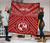 Tonga Personalised Premium Quilt - Tonga Seal With Polynesian Tattoo Style (Red) 7
