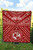 Tonga Personalised Premium Quilt - Tonga Seal With Polynesian Tattoo Style (Red) 9
