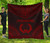Pohnpei Premium Quilt - Pohnpie Flag Polynesian Chief Red Version 1