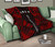 Society Islands Premium Quilt - Society Islands Flag Polynesian Red Tattoo 10