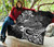 Samoa Premium Quilt - White Shark Polynesian Tattoo 7