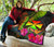 Wallis and Futuna Polynesian Personalised Premium Quilt - Hibiscus and Banana Leaves 8