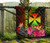 Wallis and Futuna Polynesian Personalised Premium Quilt - Hibiscus and Banana Leaves 9