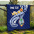 Guam Personalised Premium Quilt - Guam Seal Polynesian Patterns Plumeria (Blue) 9