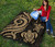 Kosrae Premium Quilt - Gold Tentacle Turtle 6