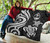 Guam Polynesian Premium Quilt - White Tentacle Turtle 7