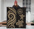 Tahiti Polynesian Premium Quilt - Gold Tentacle Turtle 3