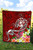 Tonga Premium Quilt - Turtle Plumeria (Red) 4