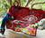 Tonga Premium Quilt - Turtle Plumeria (Red) 7