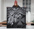 Wallis and Futuna Polynesian Premium Quilt - Wallis and Futuna Coat Of Arms & White Turtle Hibiscus 3