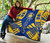 Nauru Premium Quilt - Nauru Coat Of Arms Polynesian Yellow Tattoo 7
