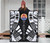 Tahiti Premium Quilt - Tahiti Flag Polynesian White Tattoo (Black) 3