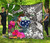 Samoa Premium Quilt White - Turtle Plumeria Banana Leaf 1