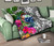 Samoa Premium Quilt White - Turtle Plumeria Banana Leaf 10