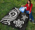 Palau Premium Quilt - White Tentacle Turtle 6