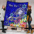 Fiji Custom Personalised Premium Quilt - Turtle Plumeria (Blue) 3