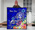 Tonga Custom Personalised Premium Quilt - Turtle Plumeria (Blue) 3 Tonga Custom Personalised Premium Quilt - Turtle Plumeria (Blue) 3