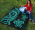 Marshall Islands Premium Quilt - Turquoise Tentacle Turtle Crest 6