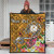 Kosrae Custom Personalised Premium Quilt - Turtle Plumeria (Gold) 6