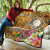 Kosrae Custom Personalised Premium Quilt - Turtle Plumeria (Gold) 10