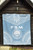 Federated States Of Micronesia Premium Quilt - FSM Seal Polynesian Chief Light Blue Version 3